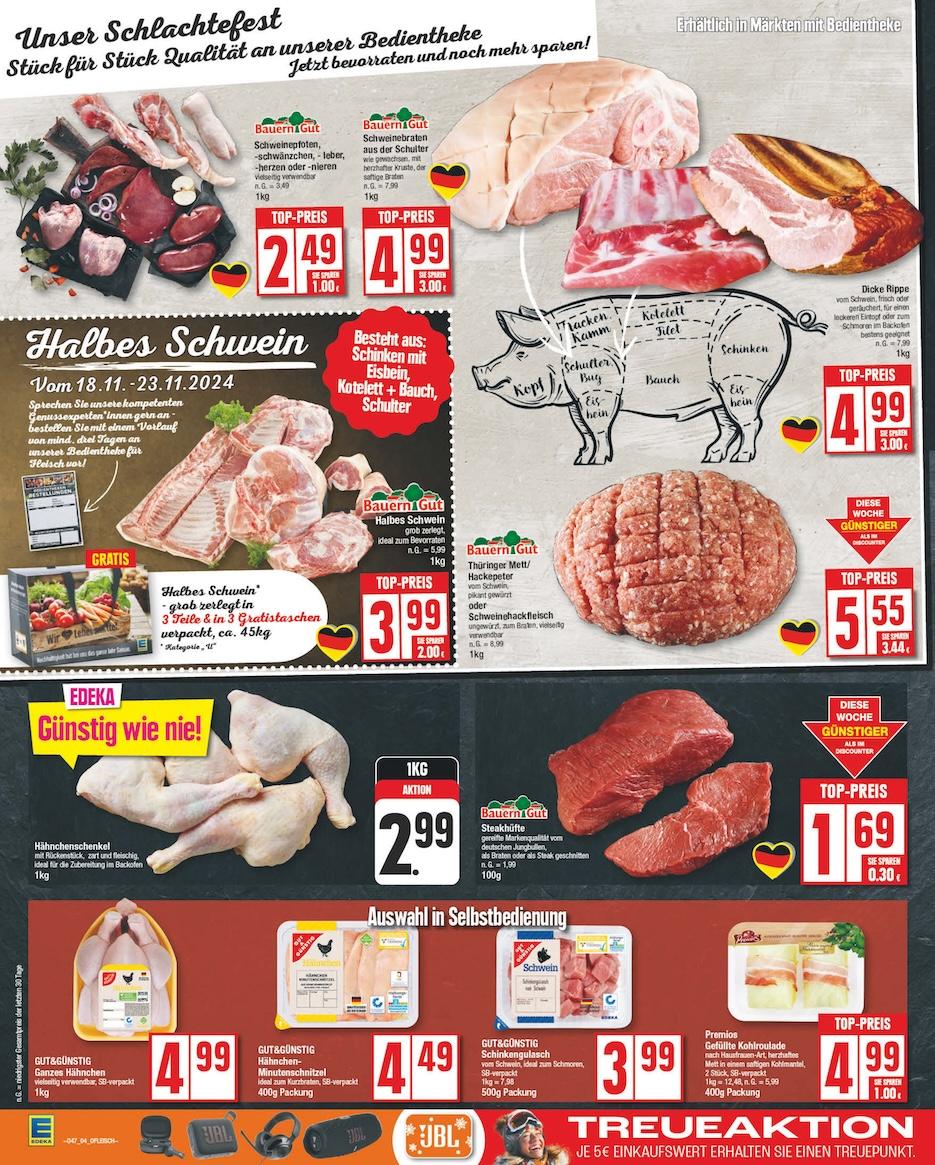 Edeka Prospekt ab Montag - Sachsen-Anhalt Seite 4