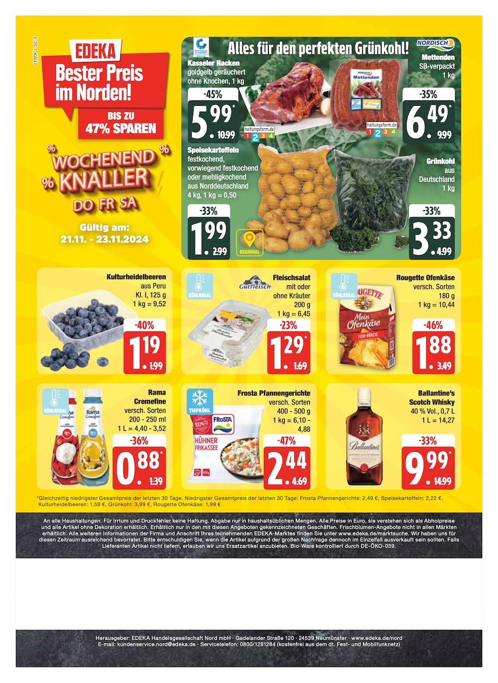 Edeka Prospekt ab Montag - Schleswig - Holstein Seite 20