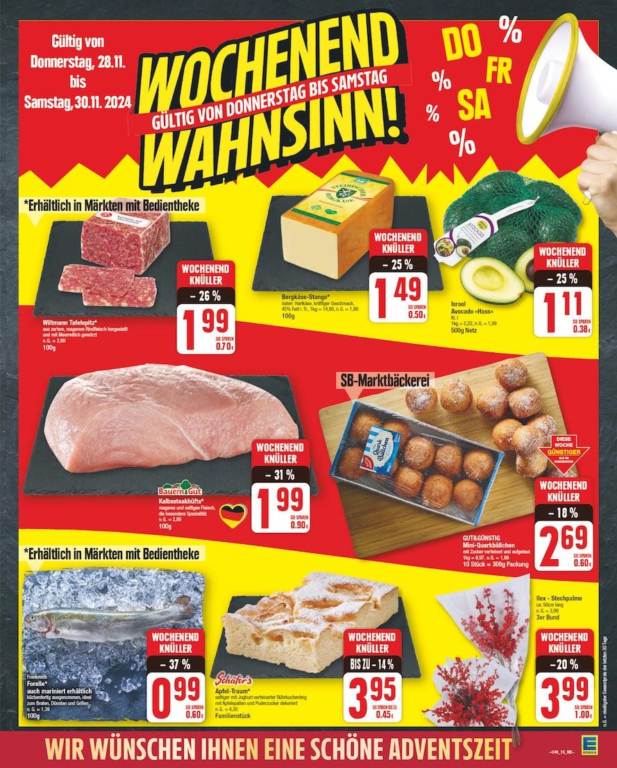 Edeka Prospekt ab Montag - Niedersachsen Seite 15