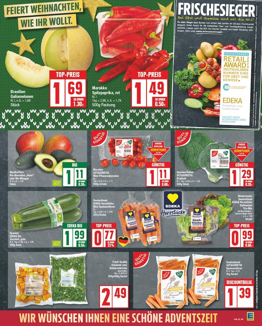 Edeka Prospekt ab Montag - Niedersachsen Seite 3