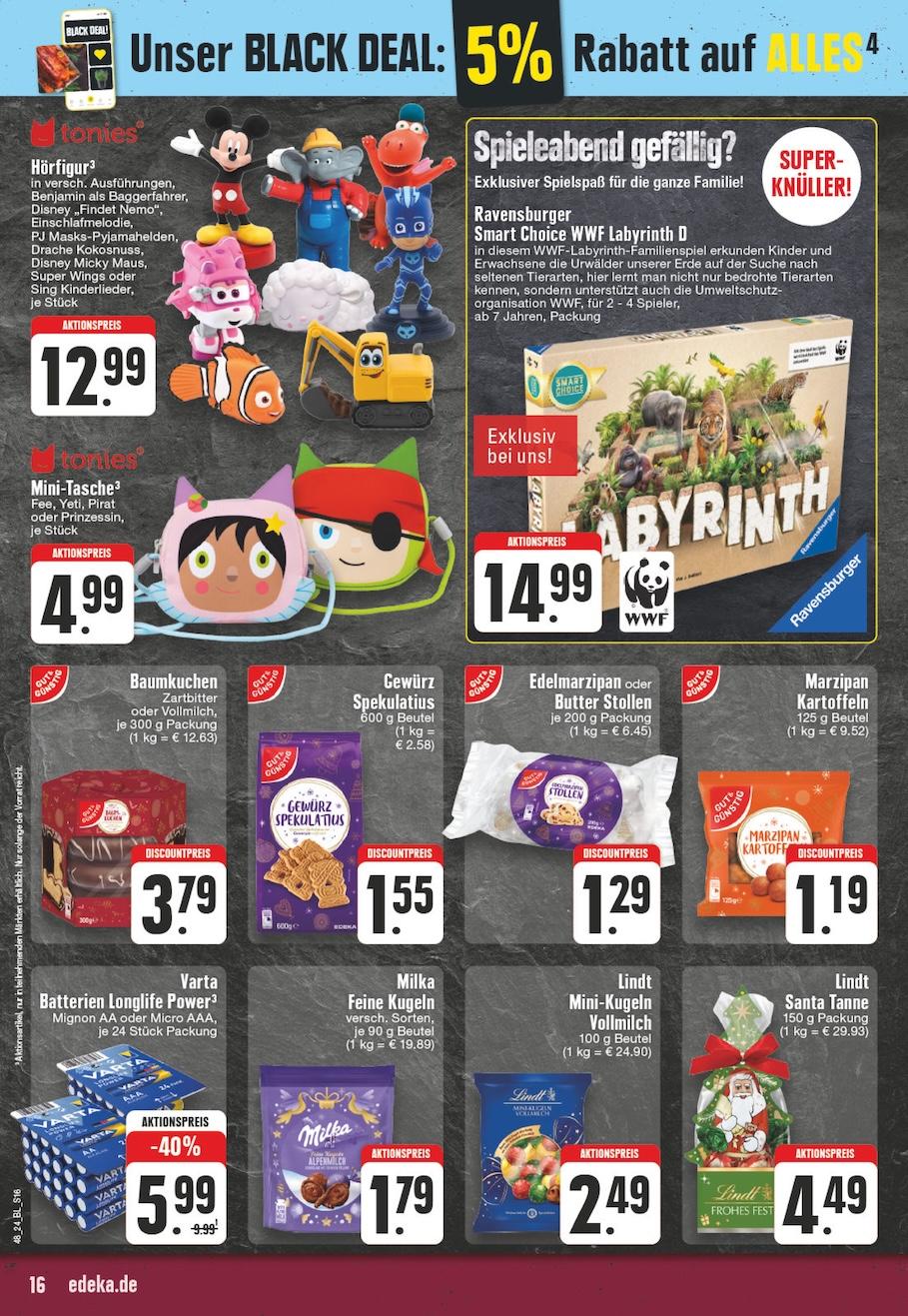 Edeka Prospekt ab Montag - Nordrhein - Westfalen Seite 16