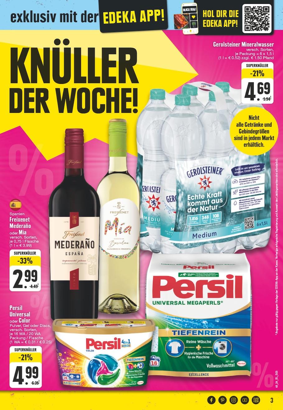 Edeka Prospekt ab Montag - Nordrhein - Westfalen Seite 3