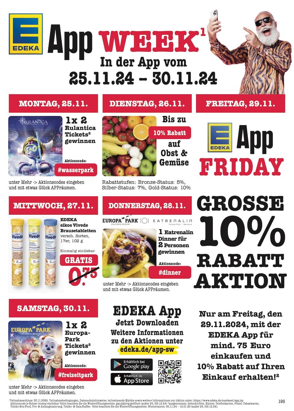 Edeka Prospekt ab Montag - Hessen Seite 19