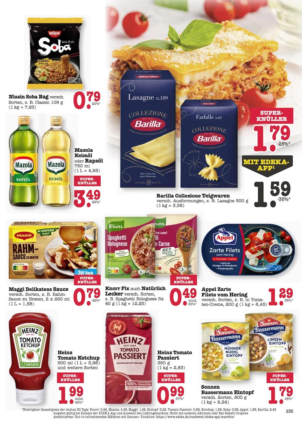 Edeka Prospekt ab Montag - Hessen Seite 23