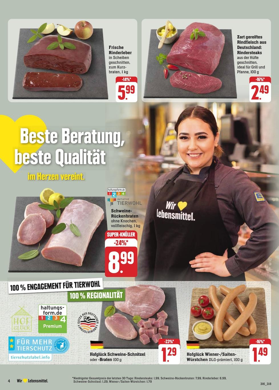 Edeka Prospekt ab Montag - Baden - Württemberg Seite 8