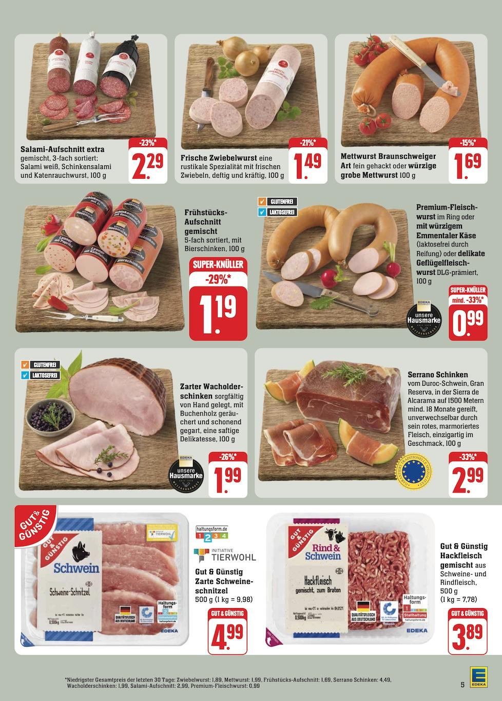 Edeka Prospekt ab Montag - Baden - Württemberg Seite 9
