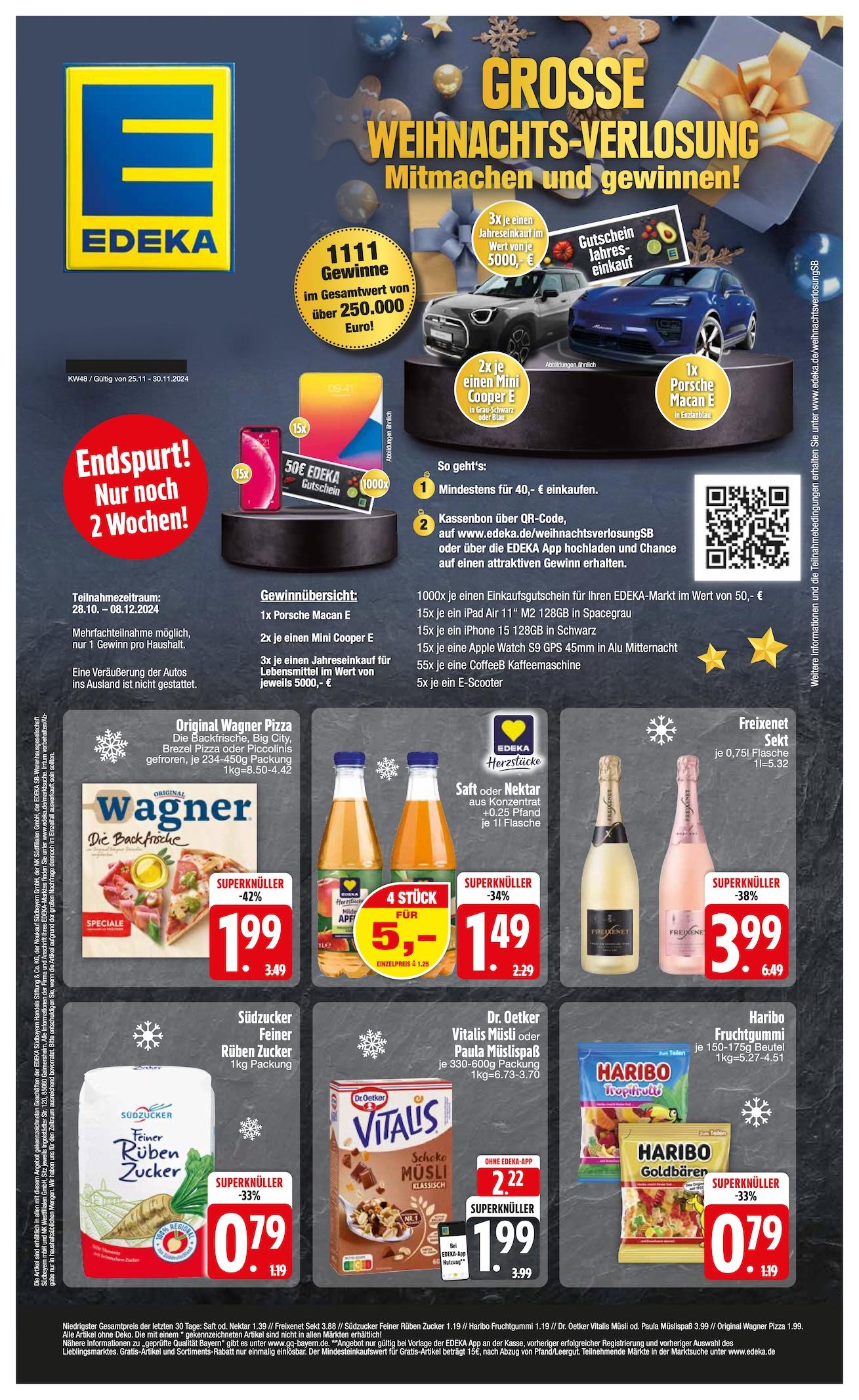 Edeka Prospekt ab Montag - Bayern Süd Seite 1