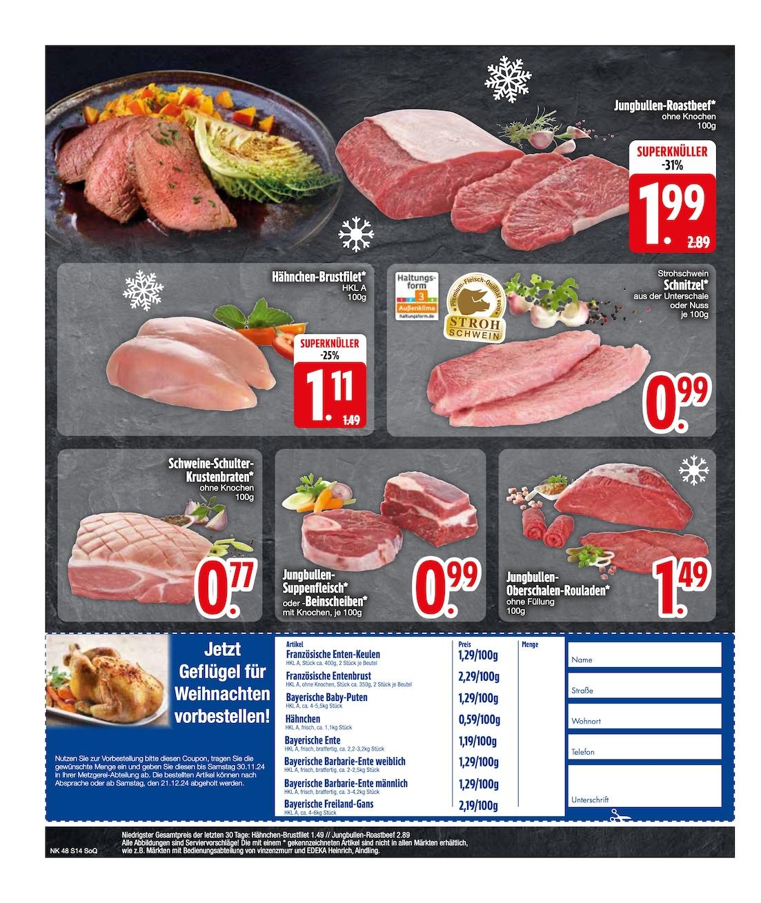 Edeka Prospekt ab Montag - Bayern Süd Seite 16