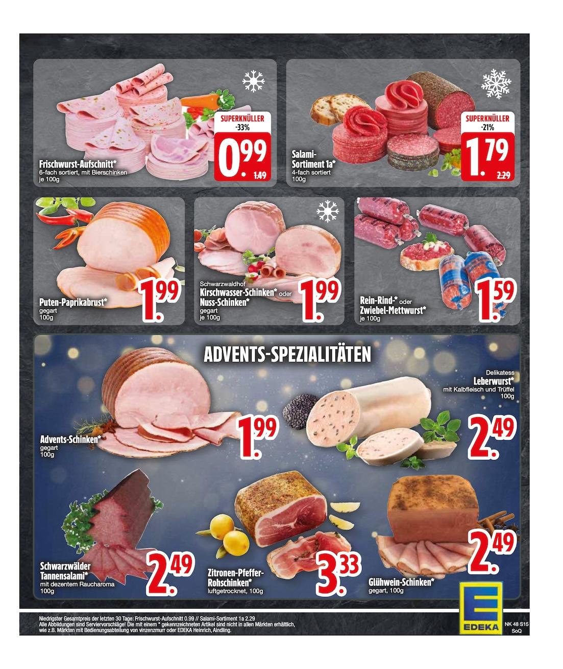 Edeka Prospekt ab Montag - Bayern Süd Seite 17