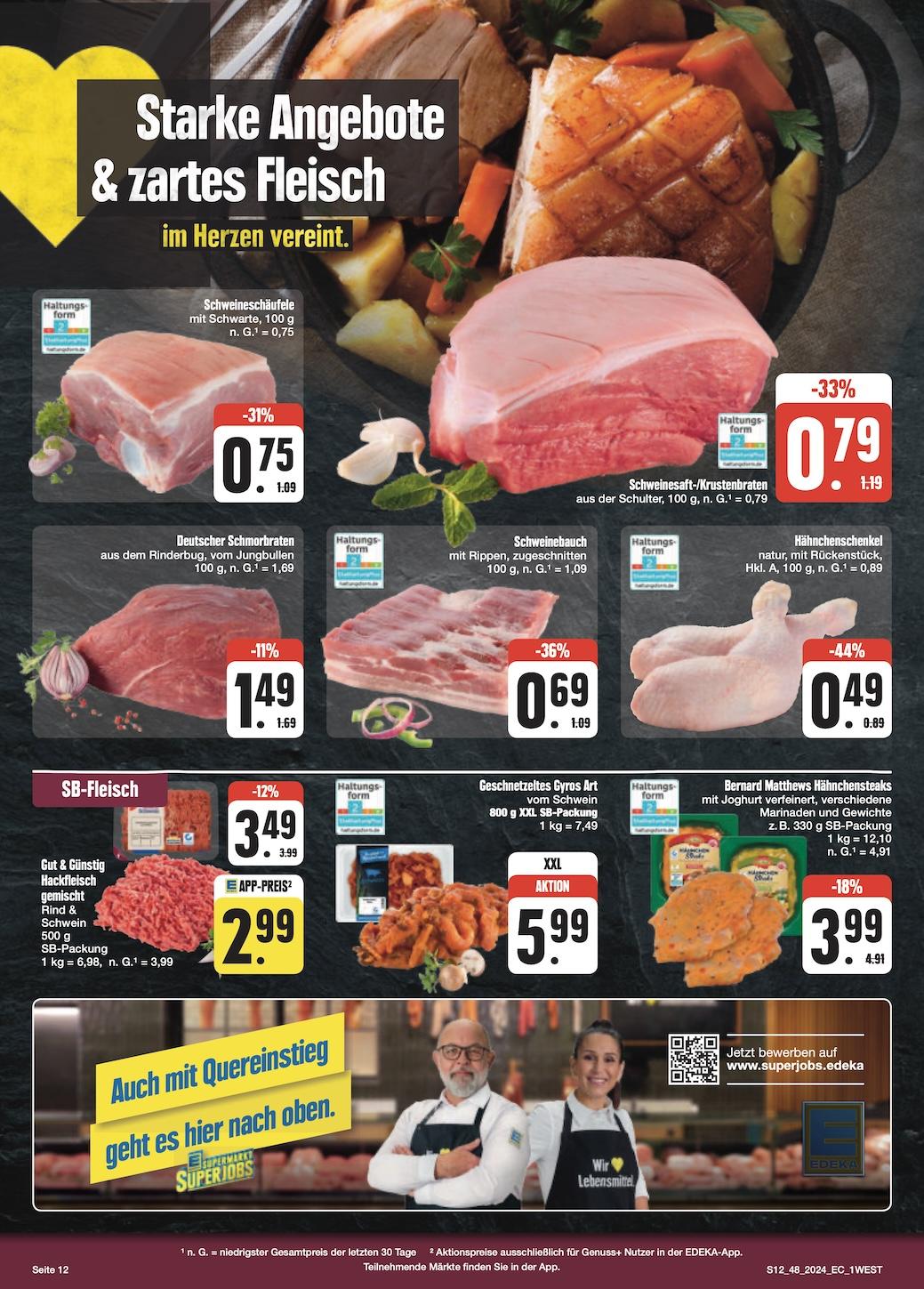 Edeka Prospekt ab Montag - Bayern Nord Seite 12