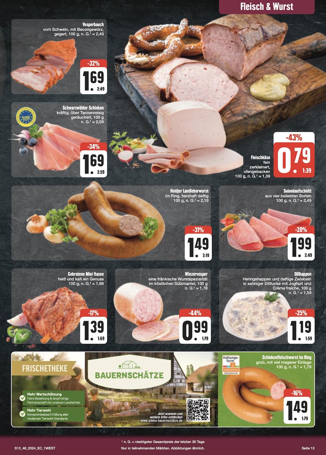 Edeka Prospekt ab Montag - Bayern Nord Seite 13