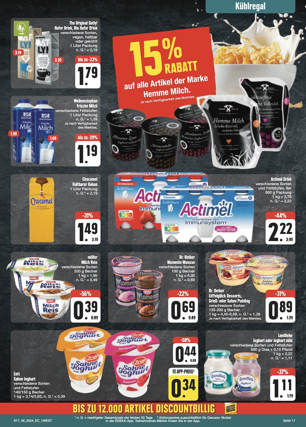 Edeka Prospekt ab Montag - Bayern Nord Seite 17
