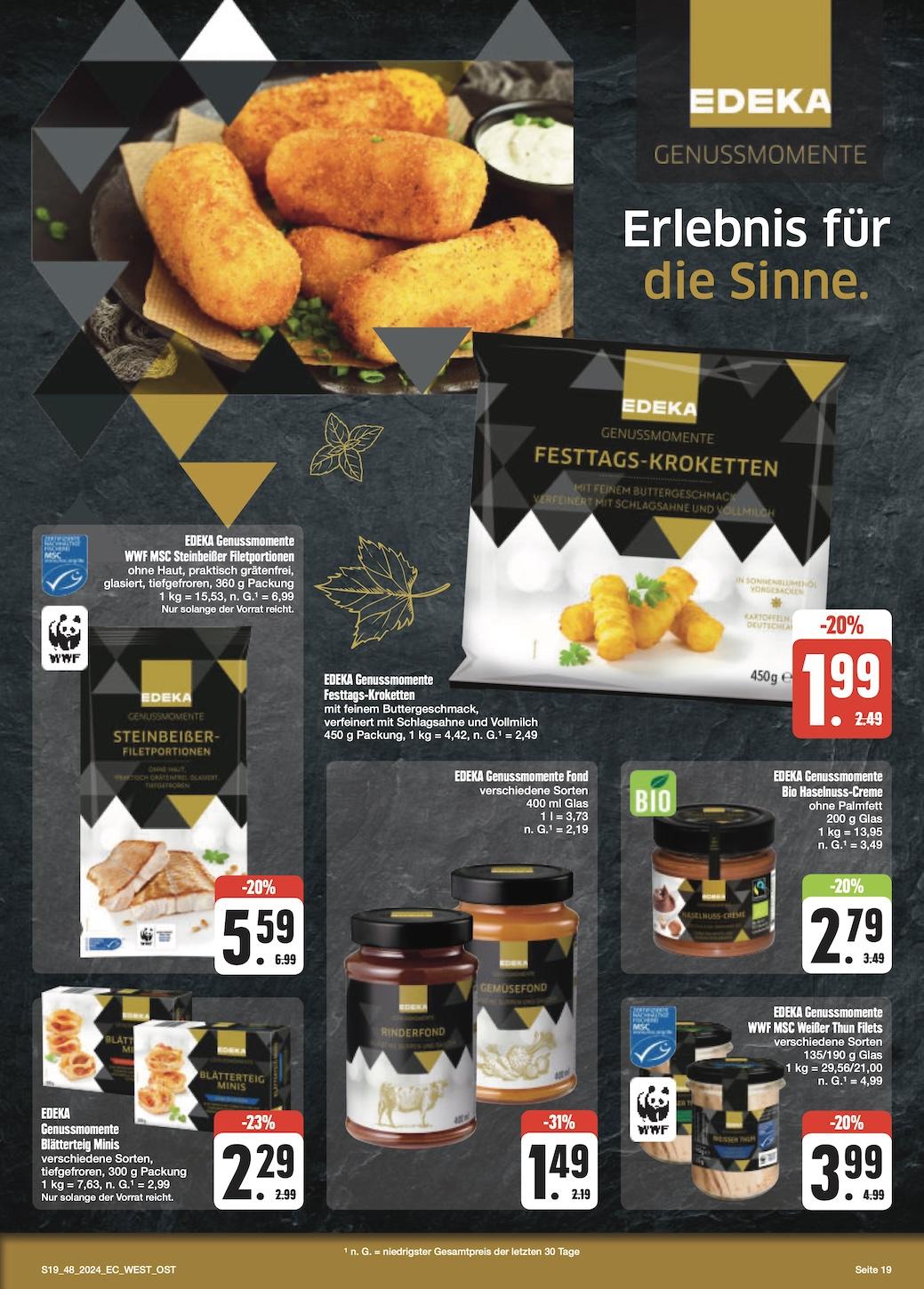 Edeka Prospekt ab Montag - Bayern Nord Seite 19