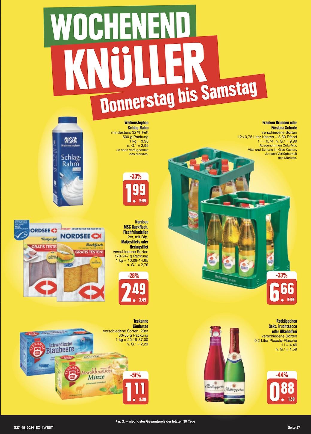 Edeka Prospekt ab Montag - Bayern Nord Seite 27