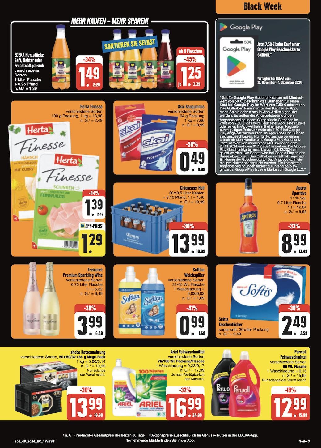 Edeka Prospekt ab Montag - Bayern Nord Seite 3