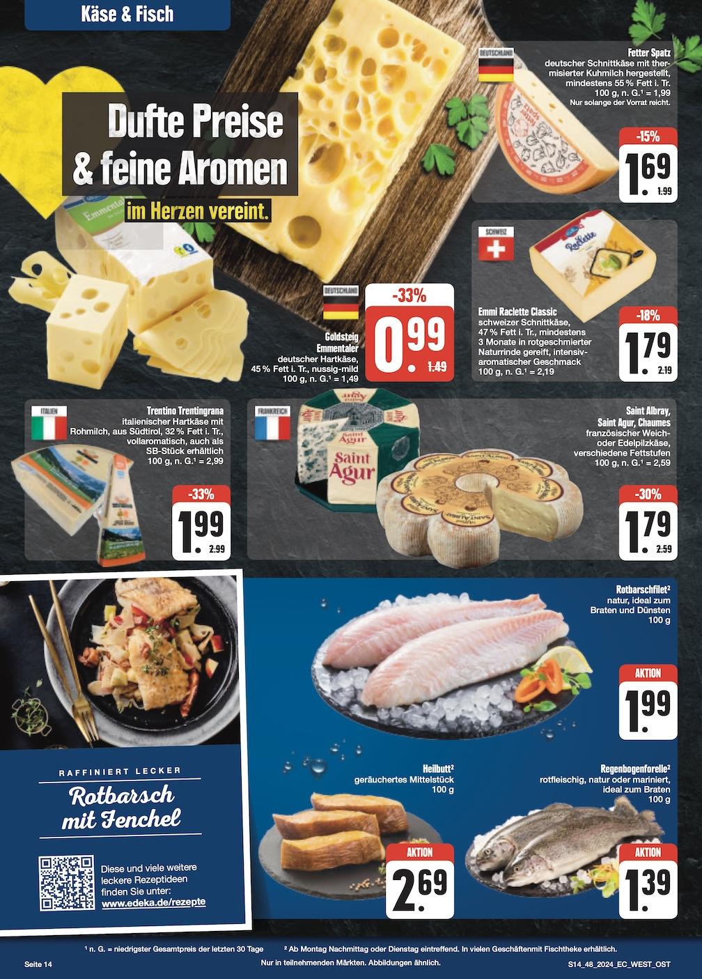 Edeka Prospekt ab Montag - Sachsen Seite 14