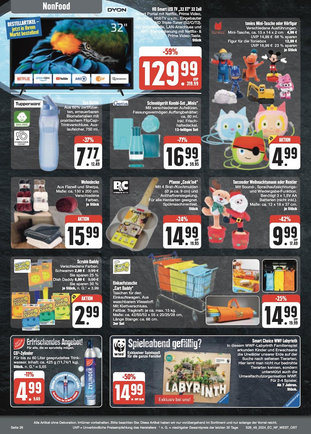 Edeka Prospekt ab Montag - Sachsen Seite 26