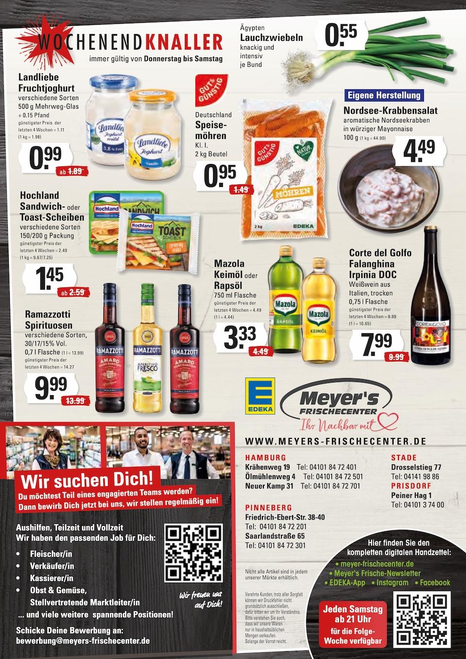 Edeka Prospekt ab Montag - Hamburg Seite 16