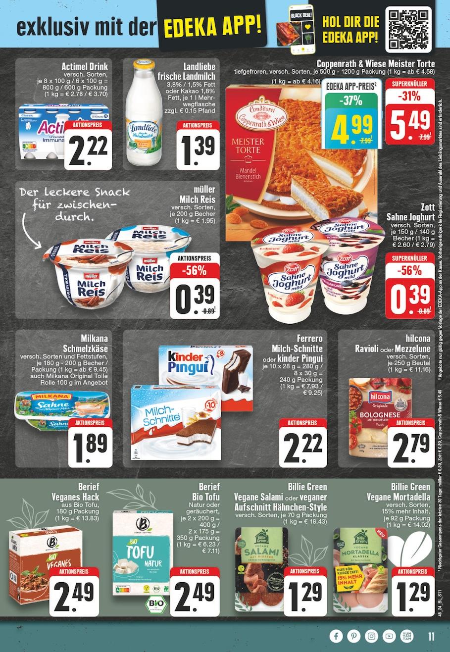 Edeka Prospekt ab Montag - Schleswig - Holstein Seite 11