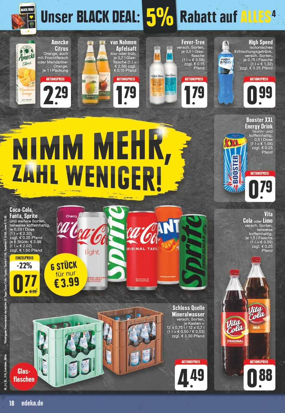 Edeka Prospekt ab Montag - Schleswig - Holstein Seite 18