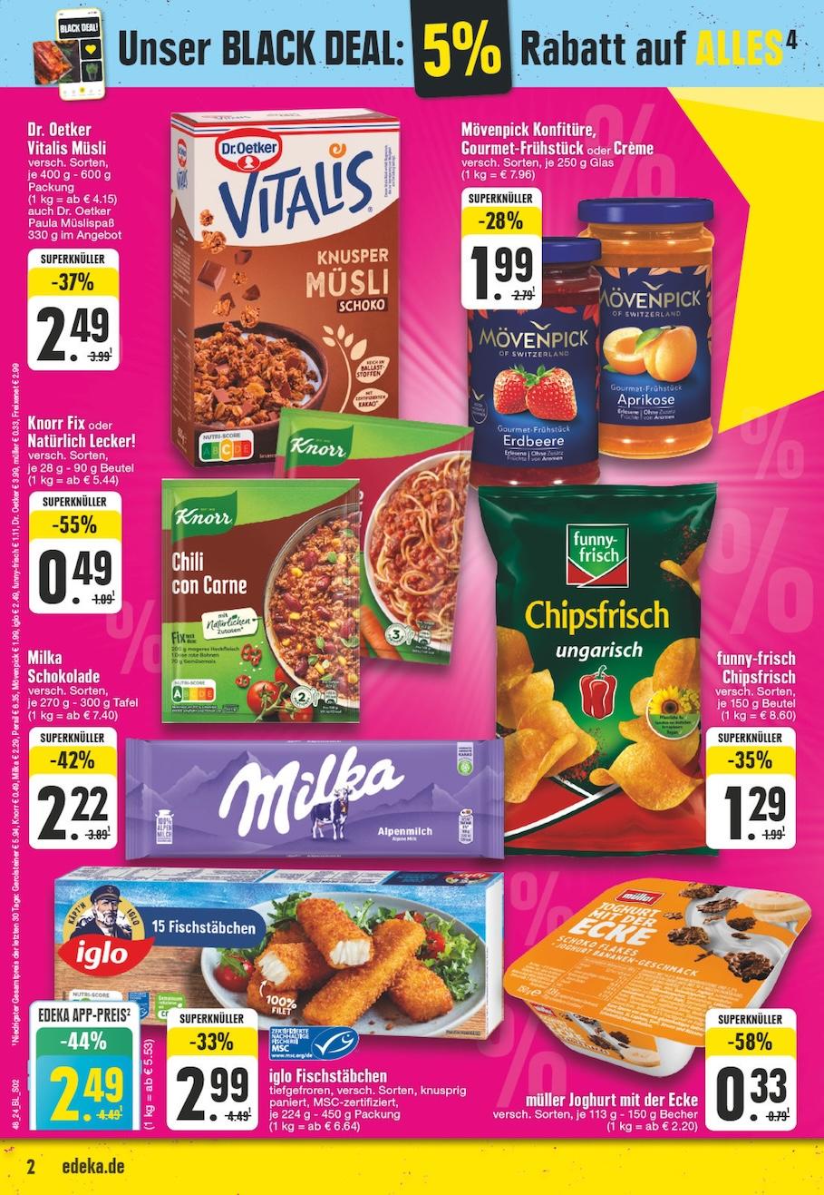 Edeka Prospekt ab Montag - Schleswig - Holstein Seite 2