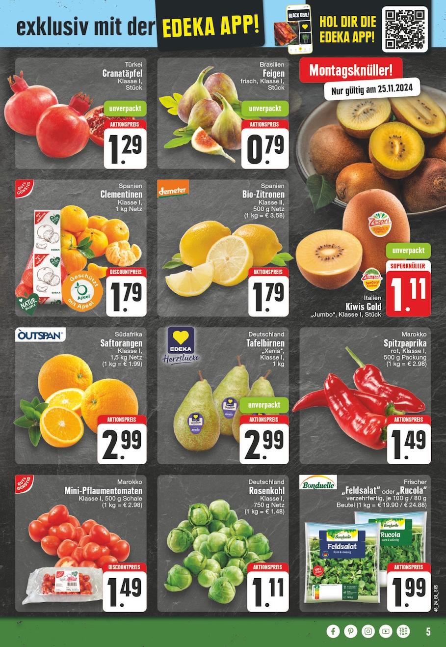 Edeka Prospekt ab Montag - Schleswig - Holstein Seite 5