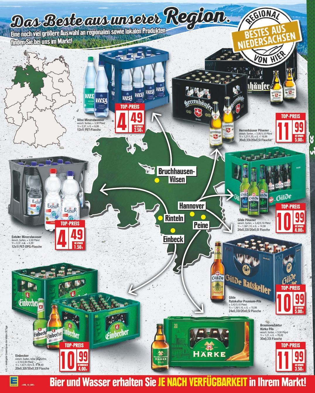 Edeka Prospekt ab Montag - Niedersachsen Seite 12