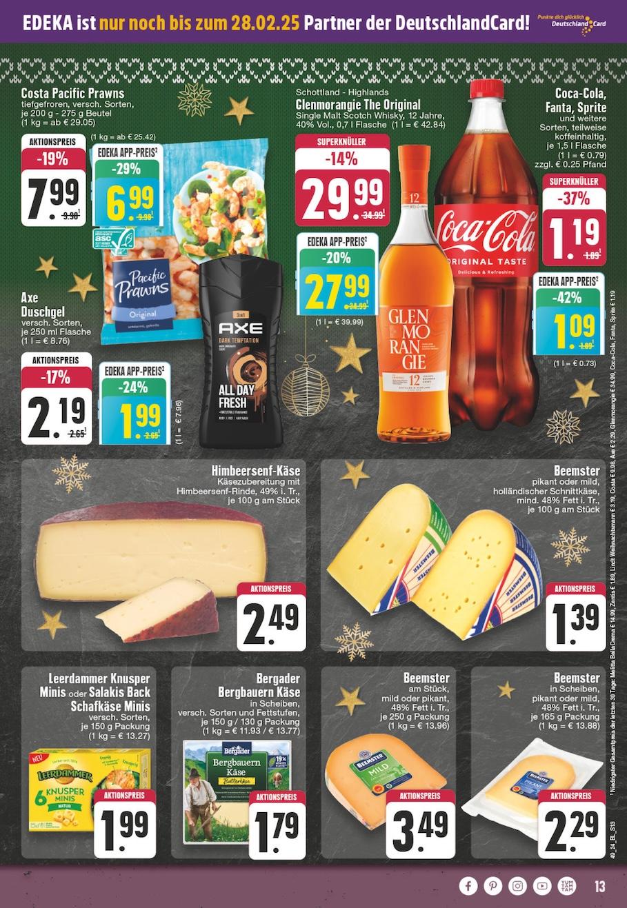 Edeka Prospekt ab Montag - Nordrhein - Westfalen Seite 13