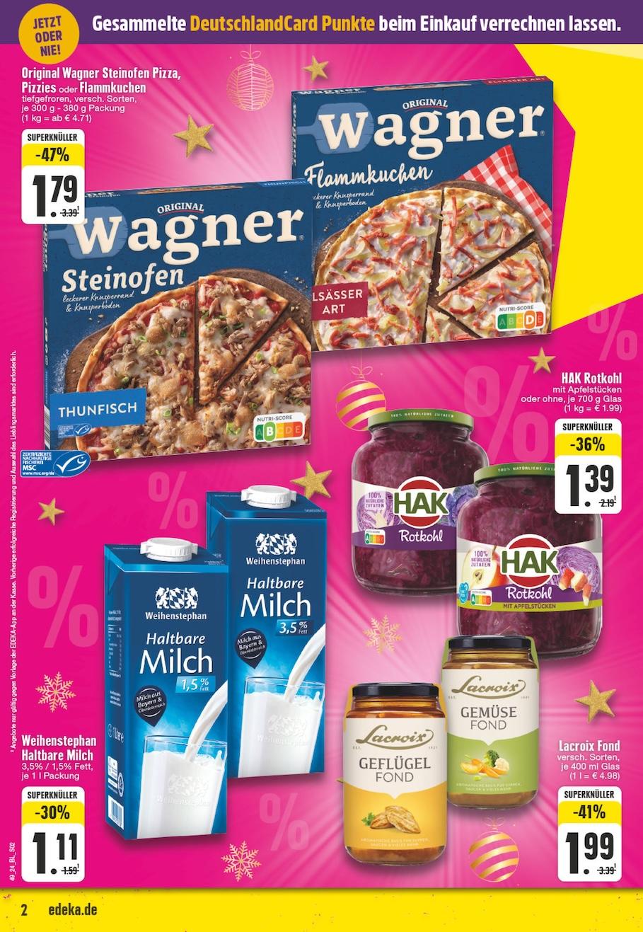 Edeka Prospekt ab Montag - Nordrhein - Westfalen Seite 2
