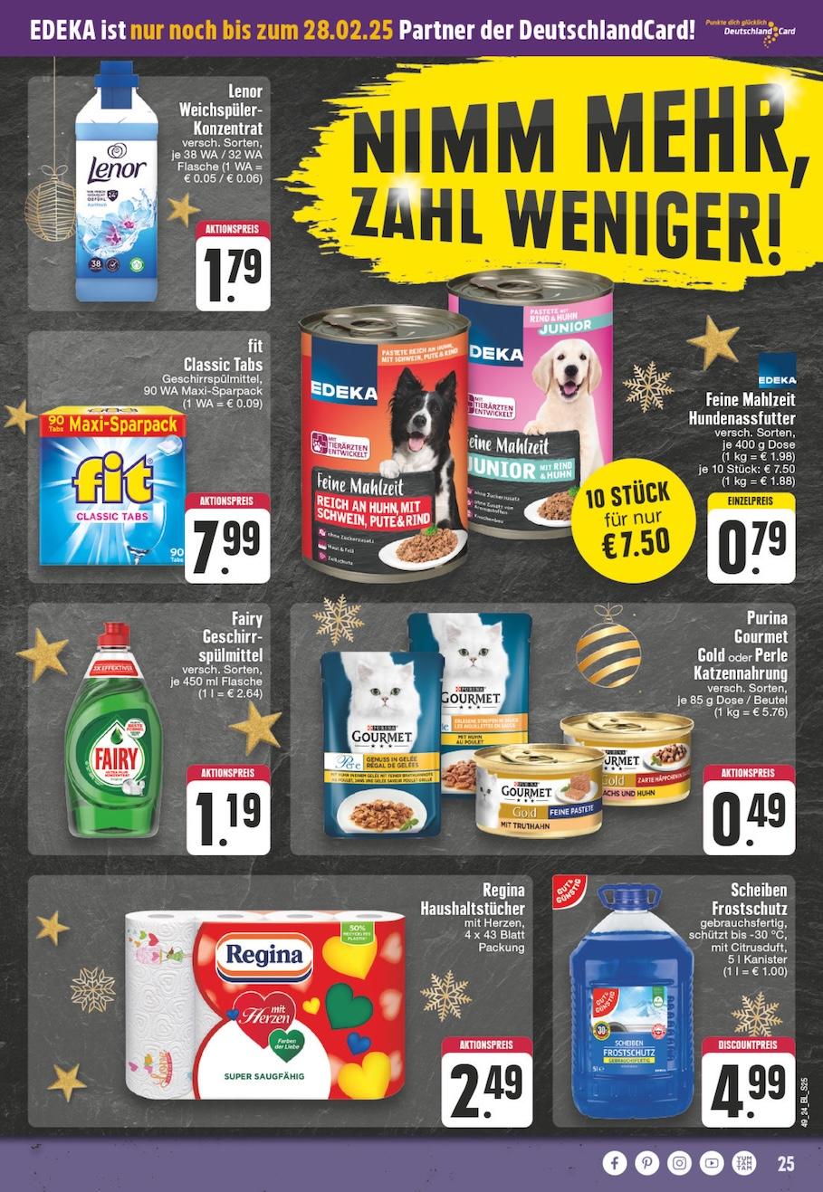 Edeka Prospekt ab Montag - Nordrhein - Westfalen Seite 25
