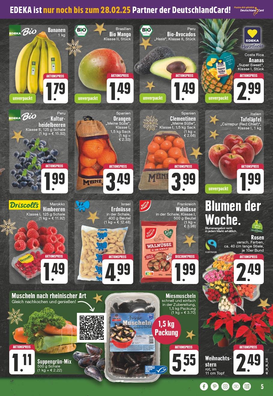 Edeka Prospekt ab Montag - Nordrhein - Westfalen Seite 5
