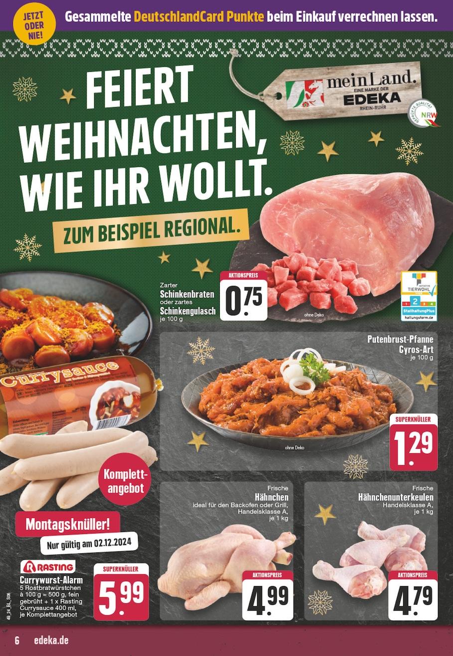 Edeka Prospekt ab Montag - Nordrhein - Westfalen Seite 6