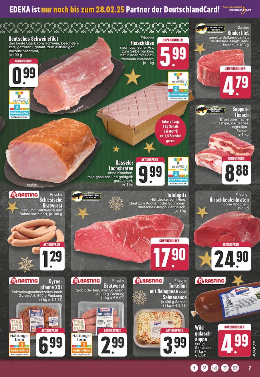 Edeka Prospekt ab Montag - Nordrhein - Westfalen Seite 7
