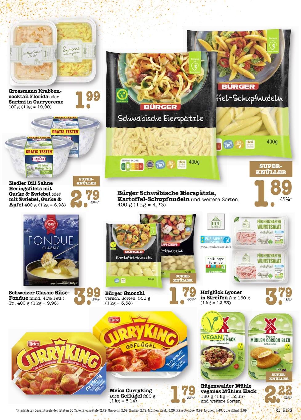 Edeka Prospekt ab Montag - Hessen Seite 21