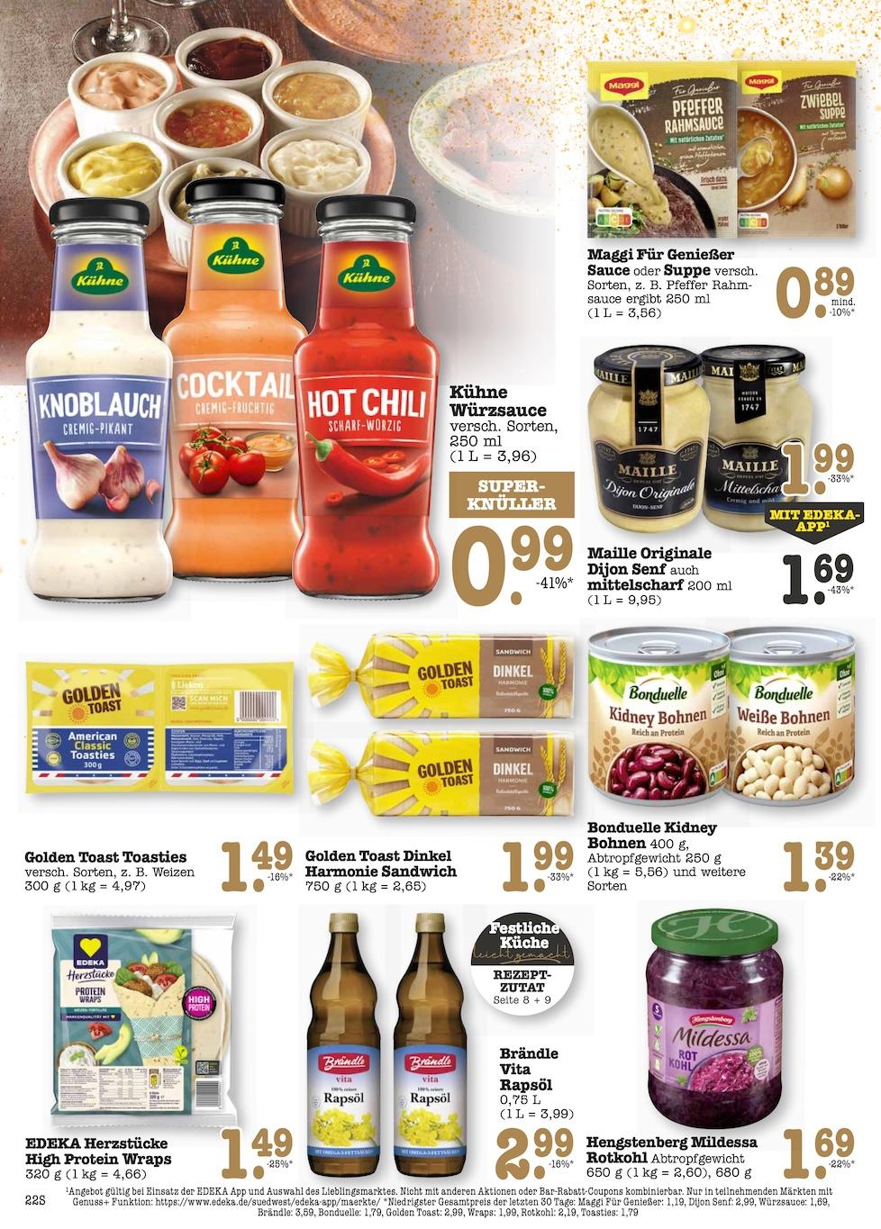 Edeka Prospekt ab Montag - Hessen Seite 22