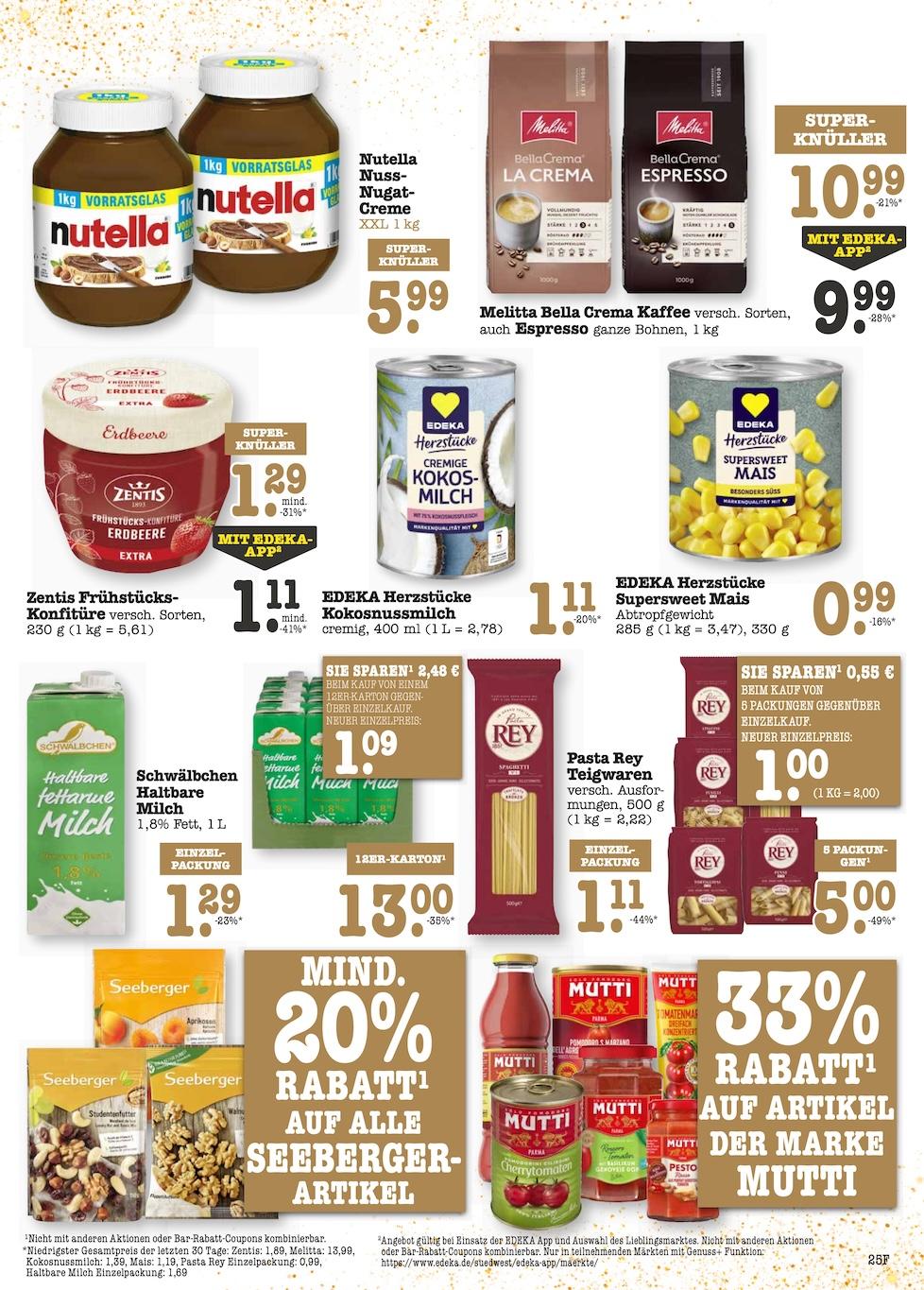 Edeka Prospekt ab Montag - Hessen Seite 25