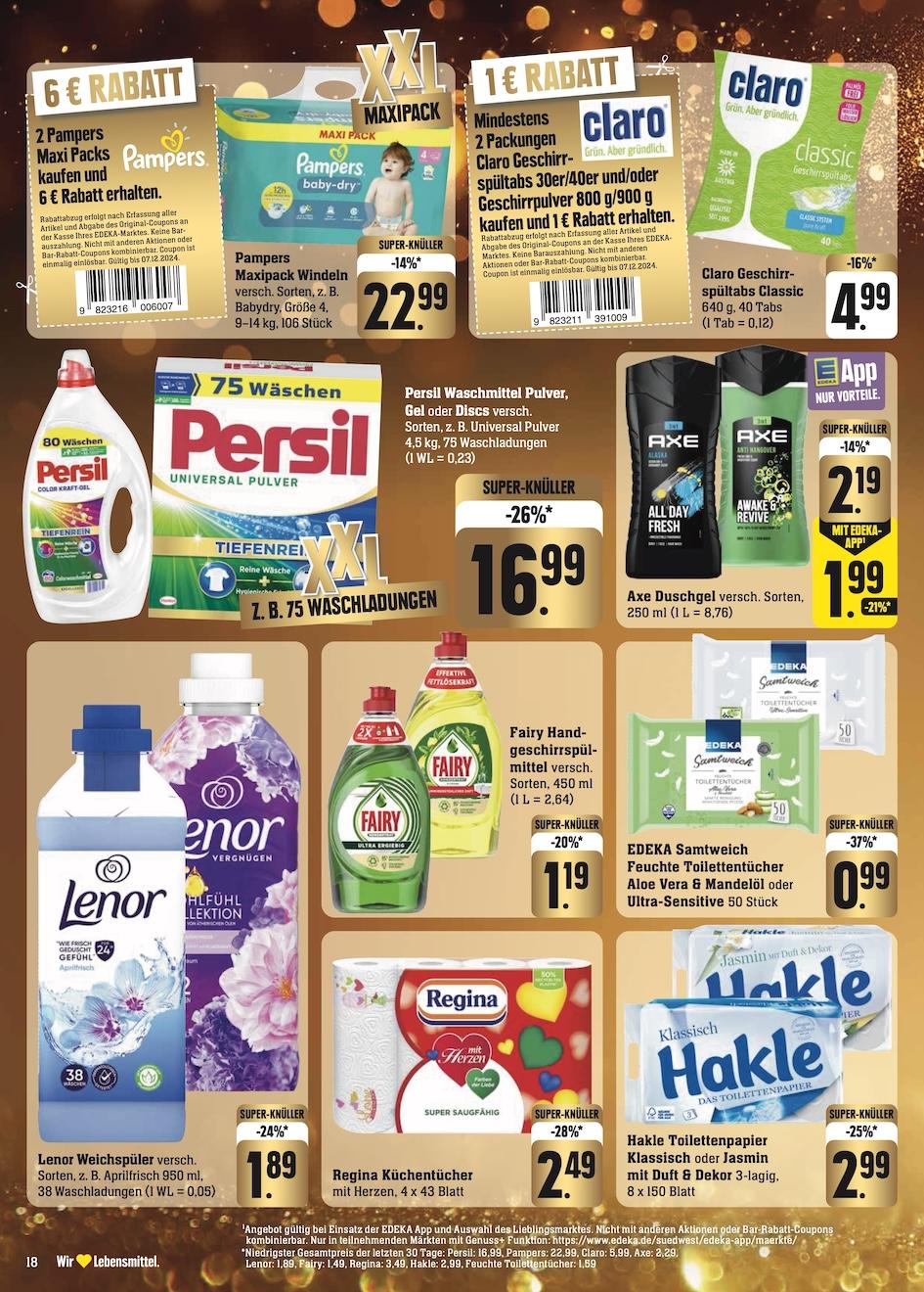 Edeka Prospekt ab Montag - Rheinland - Pfalz Seite 24