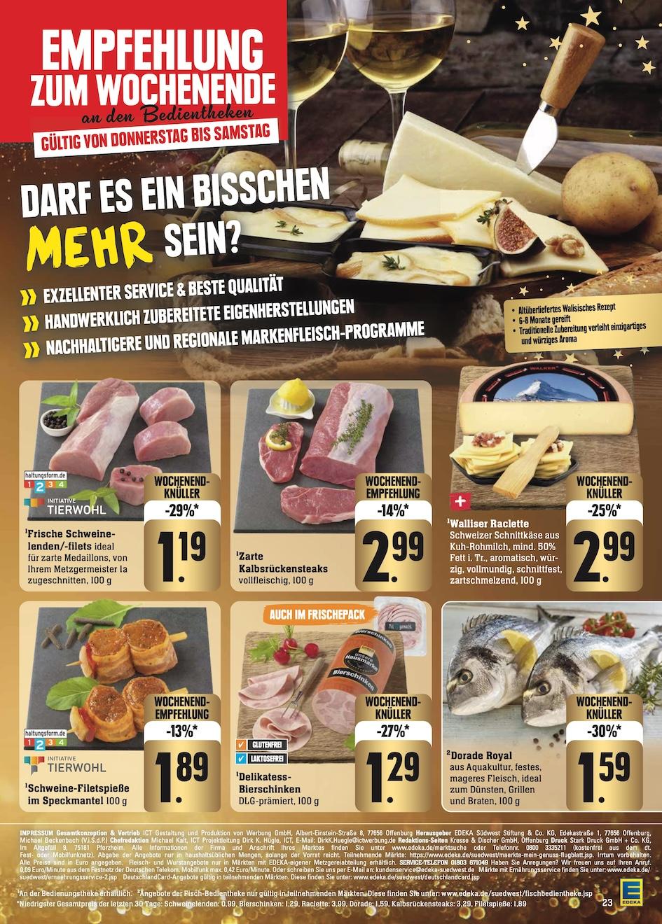 Edeka Prospekt ab Montag - Rheinland - Pfalz Seite 29