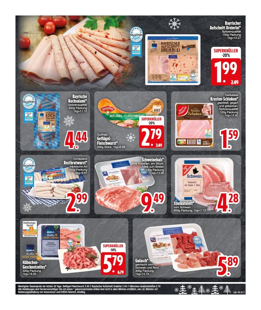 Edeka Prospekt ab Montag - Bayern Süd Seite 19