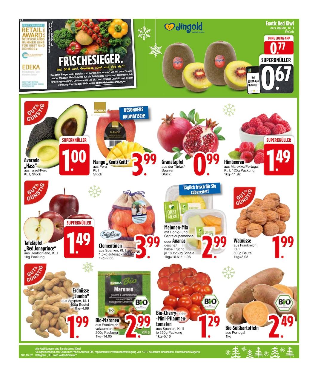 Edeka Prospekt ab Montag - Bayern Süd Seite 4
