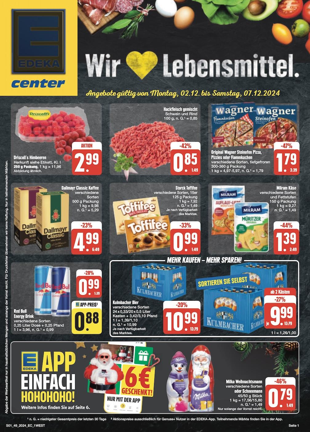 Edeka Prospekt ab Montag - Bayern Nord Seite 1