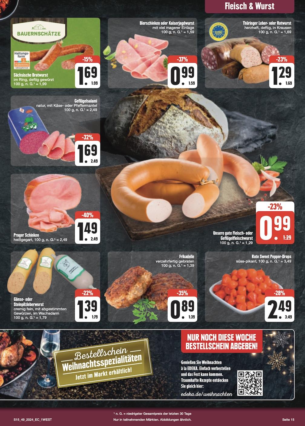 Edeka Prospekt ab Montag - Bayern Nord Seite 15
