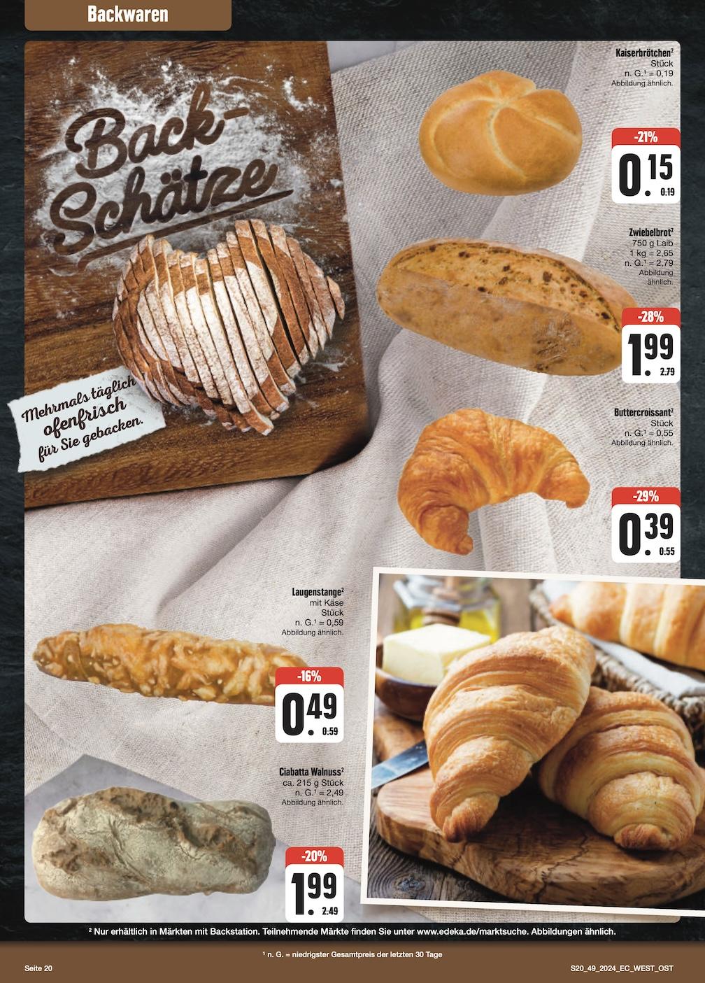 Edeka Prospekt ab Montag - Bayern Nord Seite 20