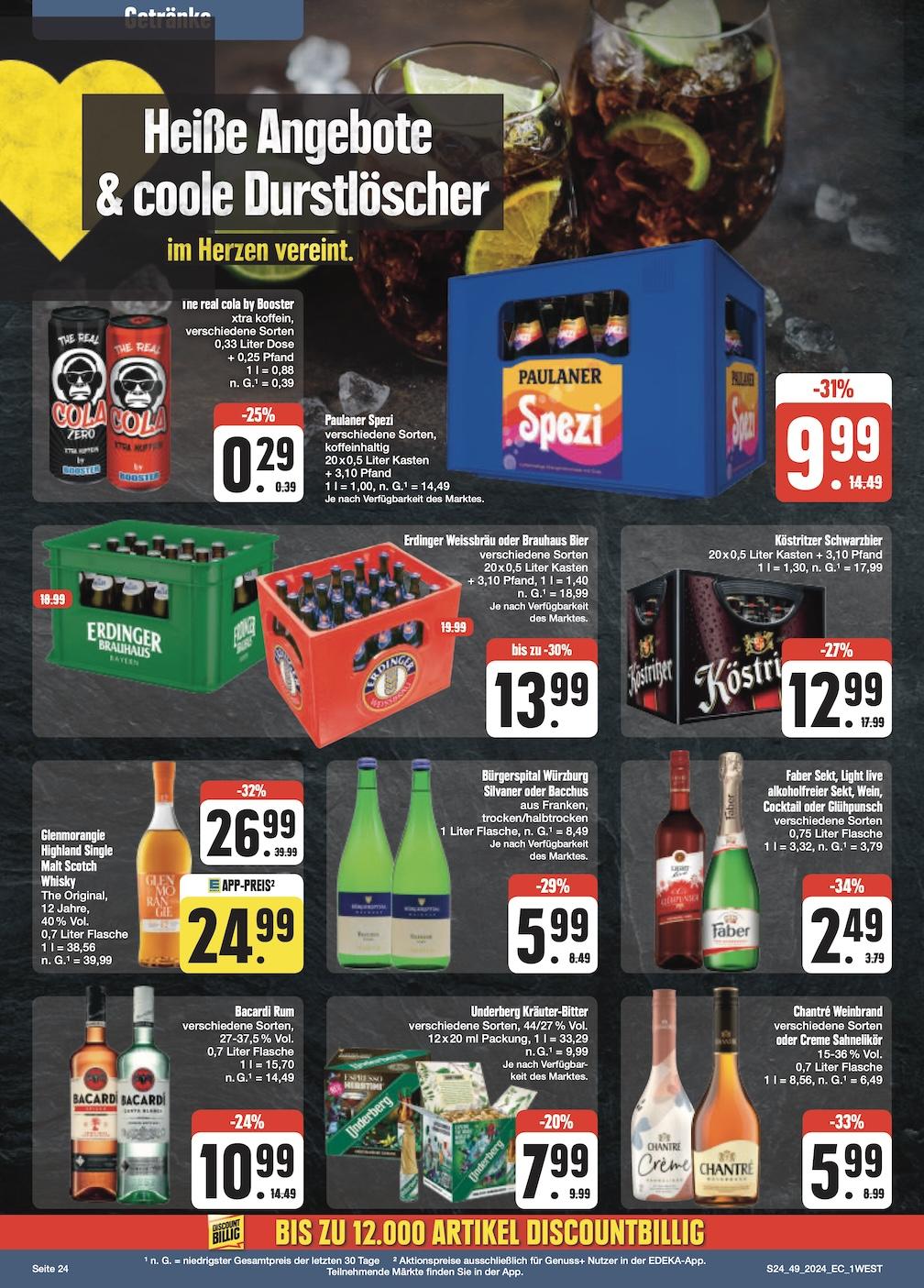 Edeka Prospekt ab Montag - Bayern Nord Seite 24