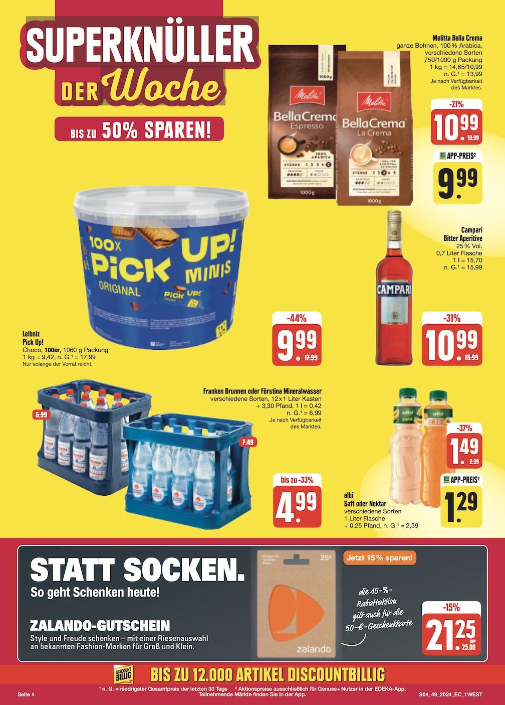 Edeka Prospekt ab Montag - Bayern Nord Seite 4