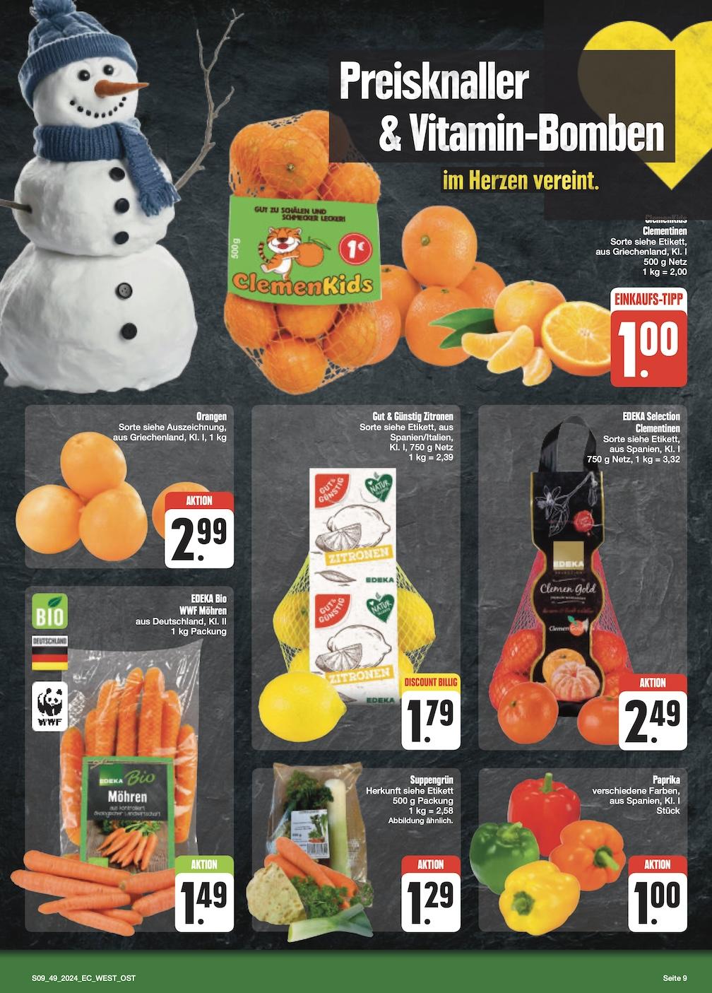 Edeka Prospekt ab Montag - Bayern Nord Seite 9