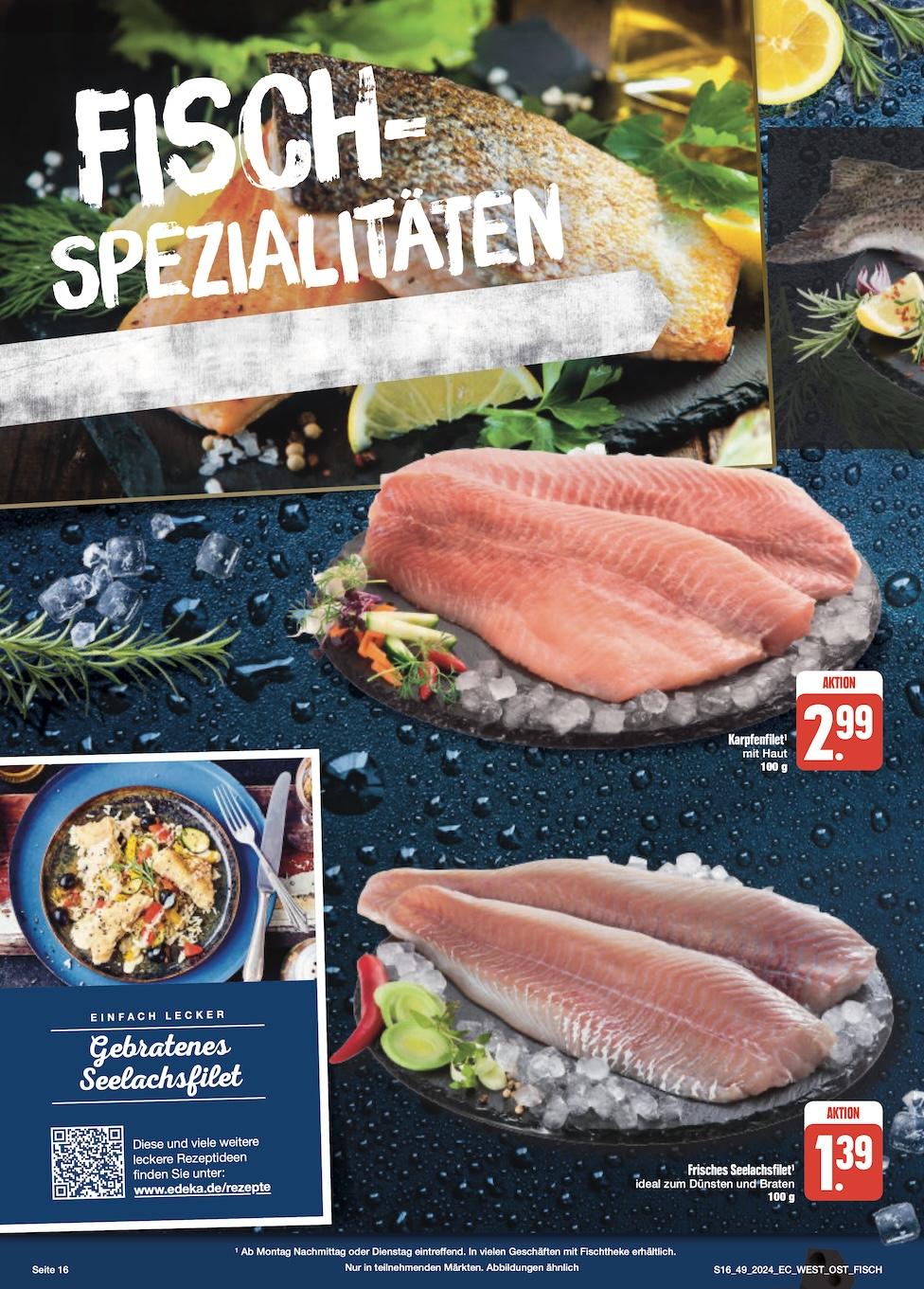 Edeka Prospekt ab Montag - Sachsen Seite 16