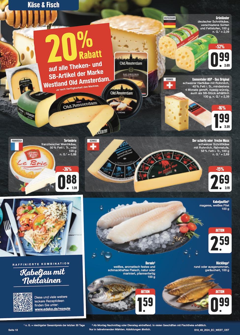 Edeka Prospekt ab Montag - Sachsen Seite 18