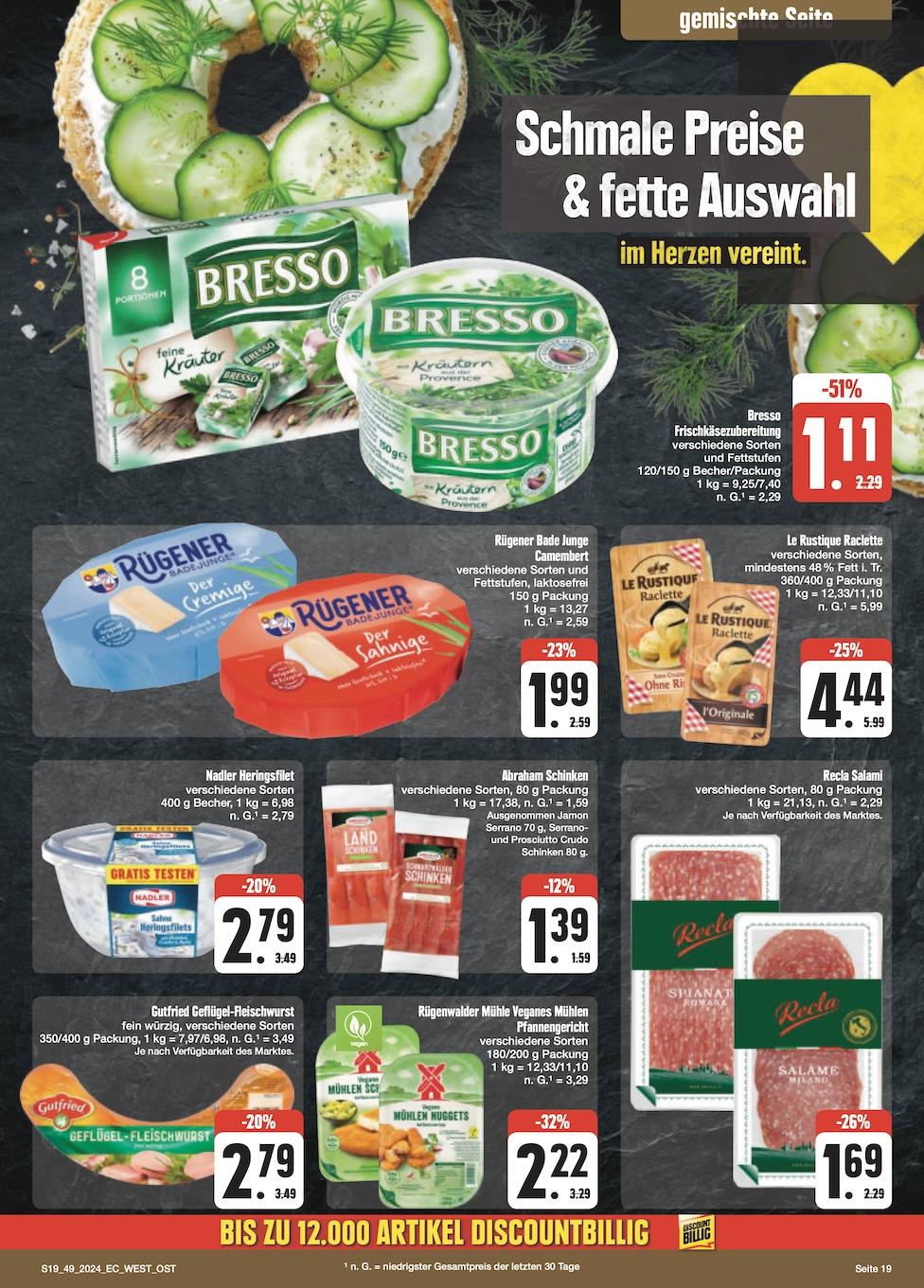 Edeka Prospekt ab Montag - Sachsen Seite 19