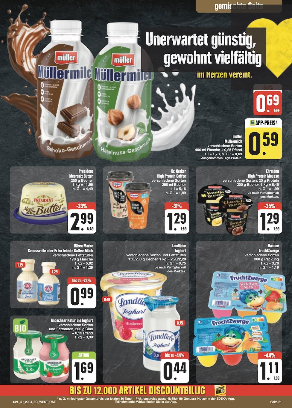 Edeka Prospekt ab Montag - Sachsen Seite 21